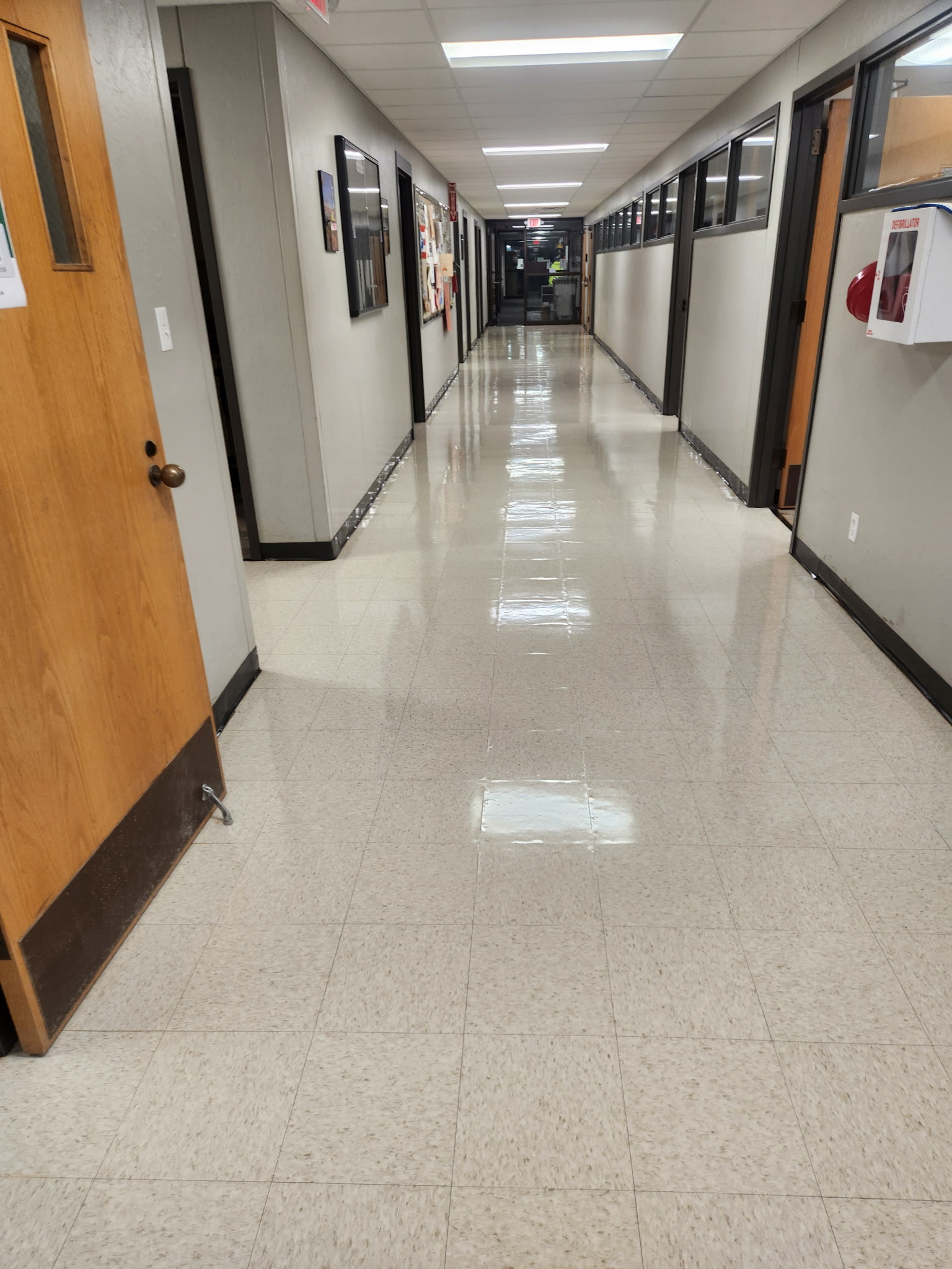 Hallway clean 1