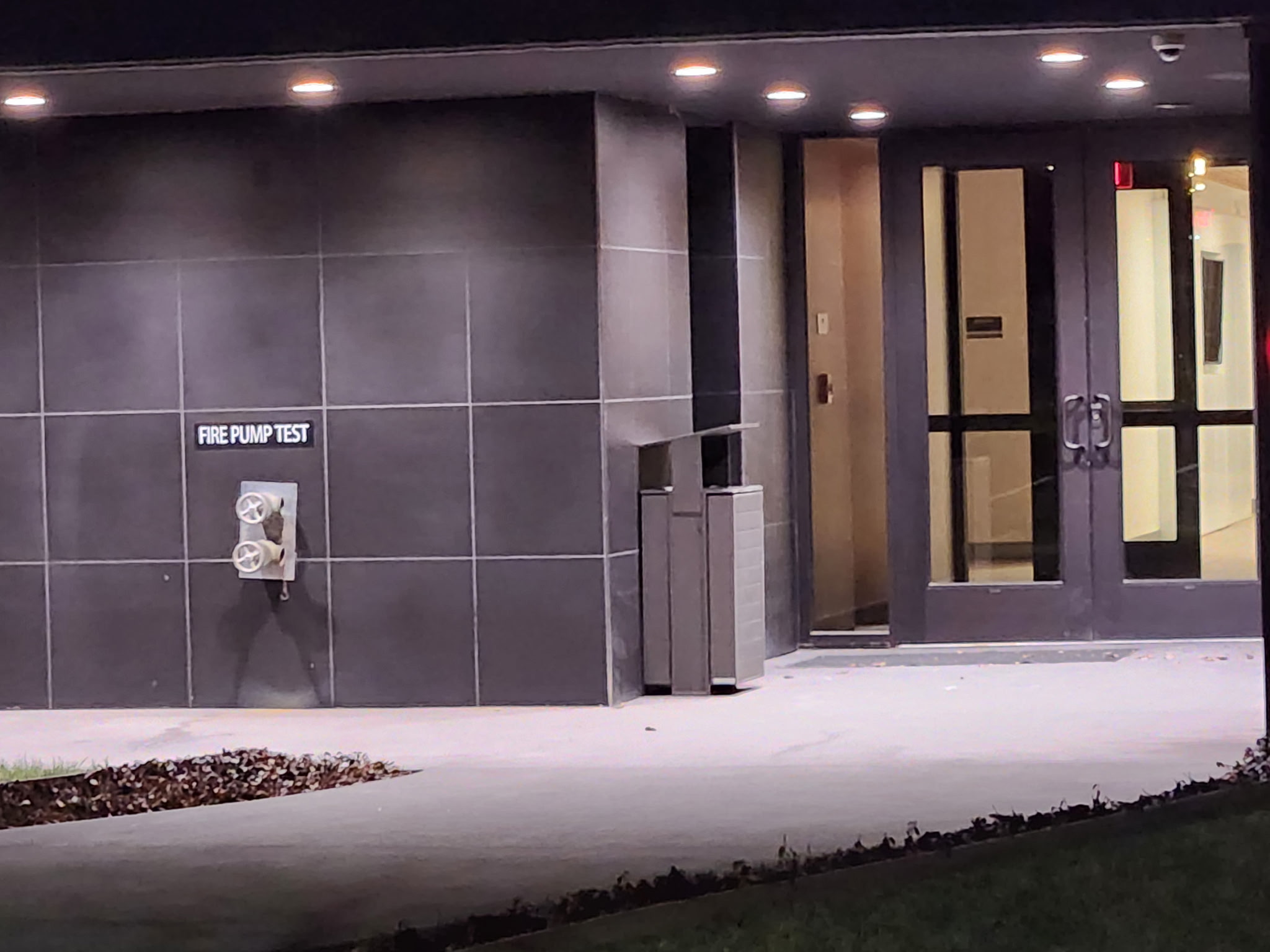 Clean facility interior and maintained grounds