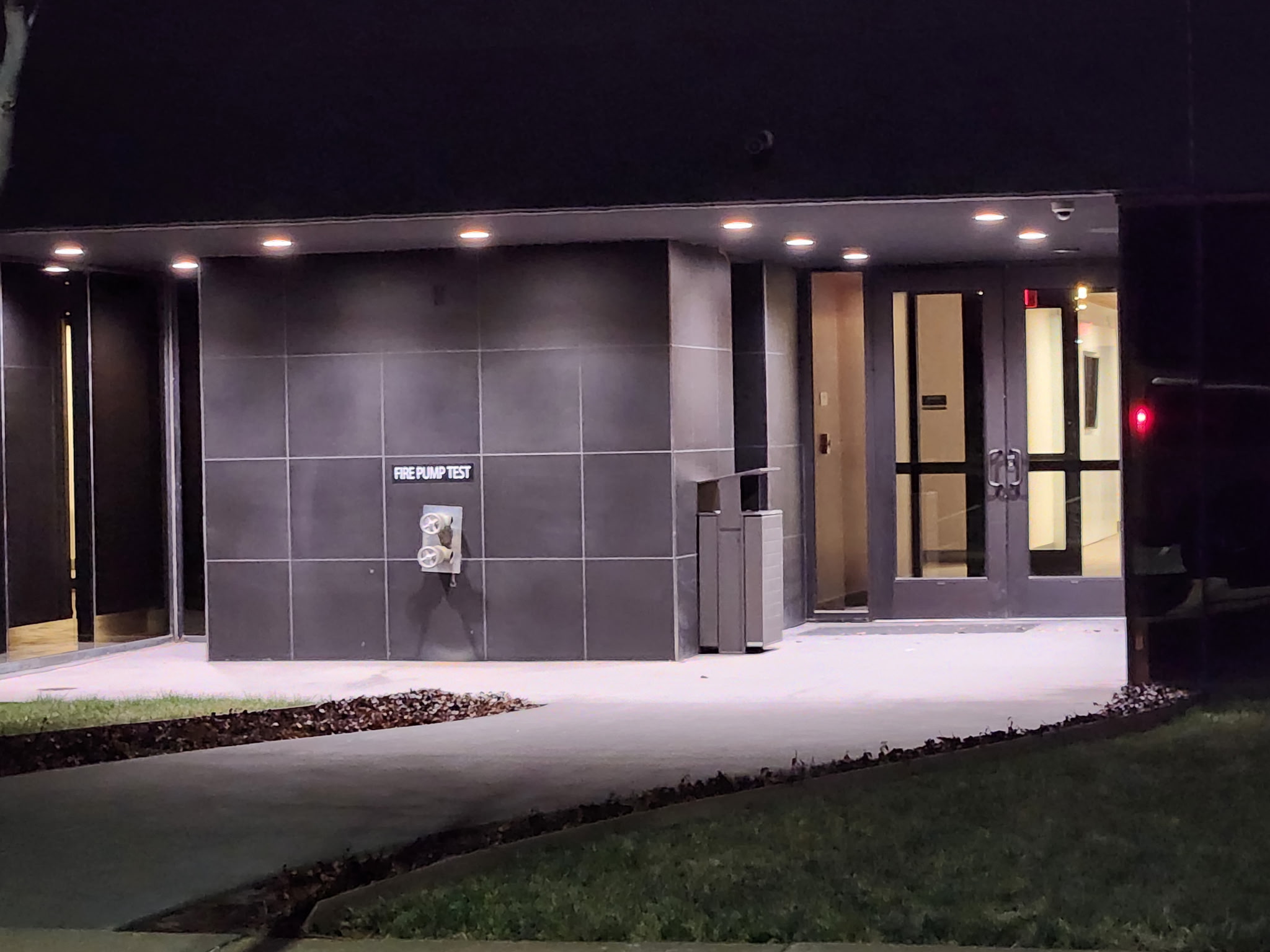 Exterior building and grounds freshly serviced